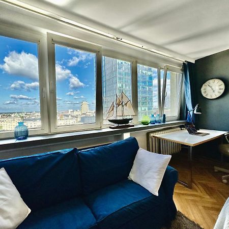 Super Apartament White Warszawa 2X Metro Scisle Centrum Wifi 300 Mbs New Экстерьер фото