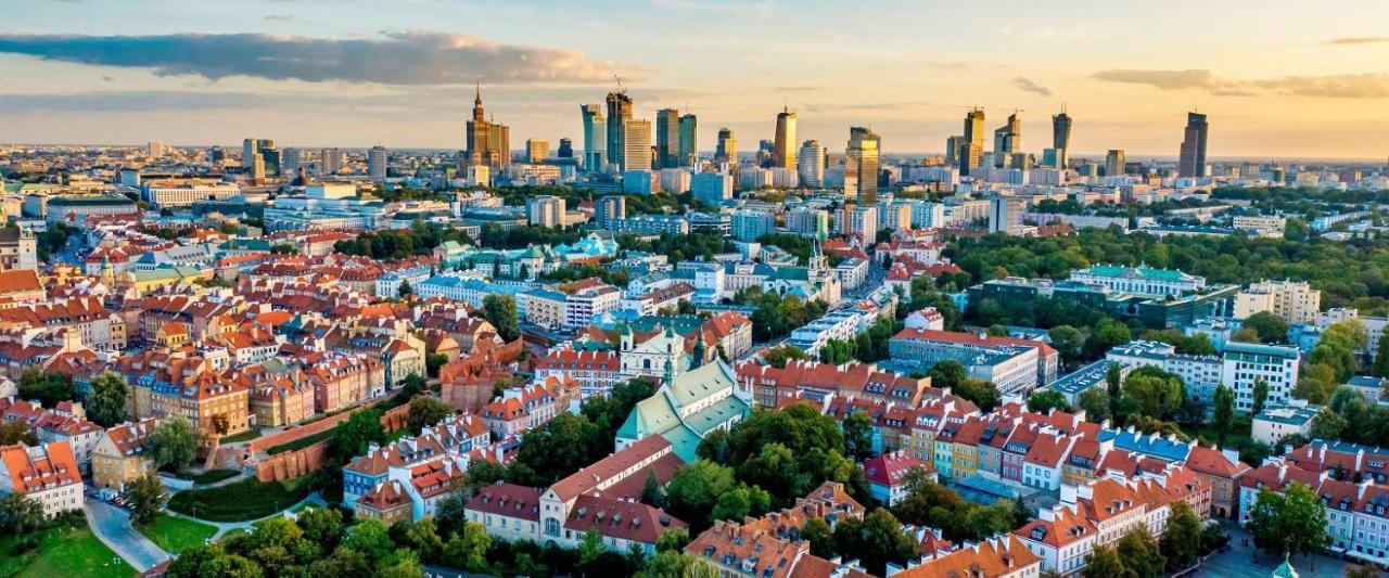 Super Apartament White Warszawa 2X Metro Scisle Centrum Wifi 300 Mbs New Экстерьер фото